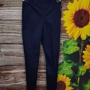 French Toast Women's Pullon Navy Blue Pants Size: 16 NWT NWT